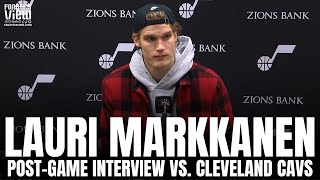 Lauri Markkanen Reacts to Playing First Game Back in Cleveland Since Utah Trade & Cavs Fan Support