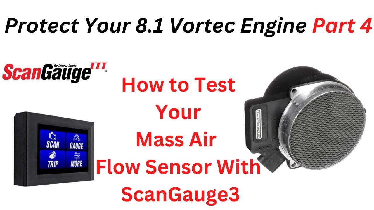 8.1 Vortec Engine Saver:PART 4 How To Test Your Mass Air Flow Sensor ...