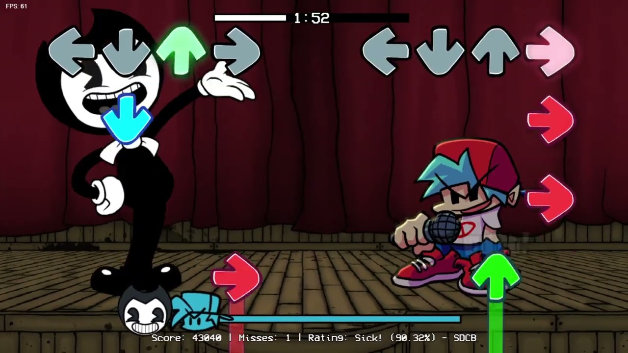 Jogo · FNF Indie Cross VS Cuphead, Sans & Bendy. - YouTube