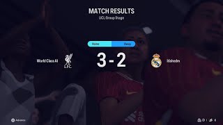 FC 25 | Liverpool 3-2 Real Madrid | UEFA Champions League | PS5™ [4K60]