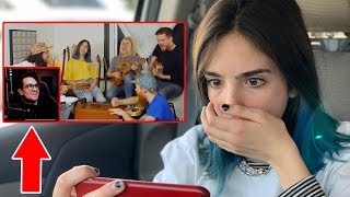 BRENDON URIE REACTED TO MY MUSIC VIDEO!!