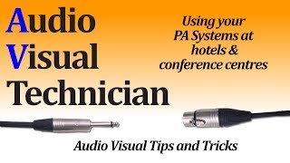 PA System in hotels and conference centres