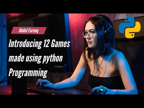 12 2d Games Made Using Python - YouTube