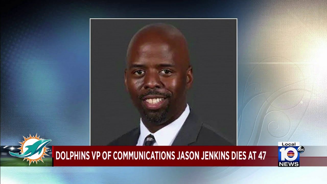 Dolphins Announce Death Of VP Of Communications Jason Jenkins - YouTube