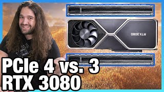 NVIDIA RTX 3080 PCIe 3.0 vs. PCIe 4.0 x16 Benchmarks (& Intel vs. AMD for 3080 Discussion)