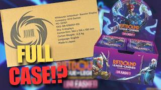 I Opened AN ENTIRE CASE of Riftbound Unleashed…