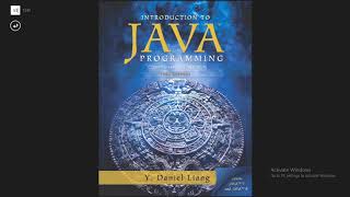 Introduction To Java Programming Exercise 1 2a