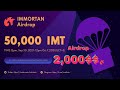 How to earn 2,000 $$ on IMT Airdrop