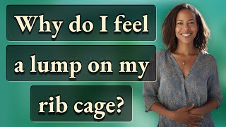 Why do I feel a lump on my rib cage?