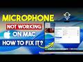 How to Enable Microphone on MacBook Air, Pro, iMac? Mac Microphone Access Settings