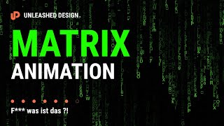 😎 Matrix Code Animation mit JavaScript und Canvas 👍 [TUTORIAL]