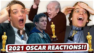 2021 Oscar WINNER Reactions!!