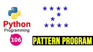 Python Pattern Programs - Printing Stars in Z Shape