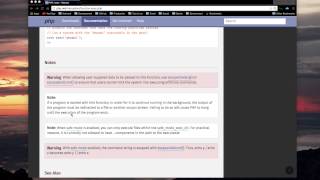 program execution functions in php (part 8)