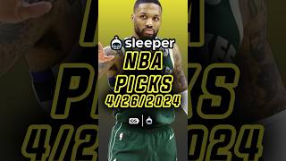 Best NBA Sleeper Picks for today! 4/26 | Sleeper Picks Promo Code