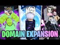 Using DOMAIN EXPANSION In Different Roblox Anime Games