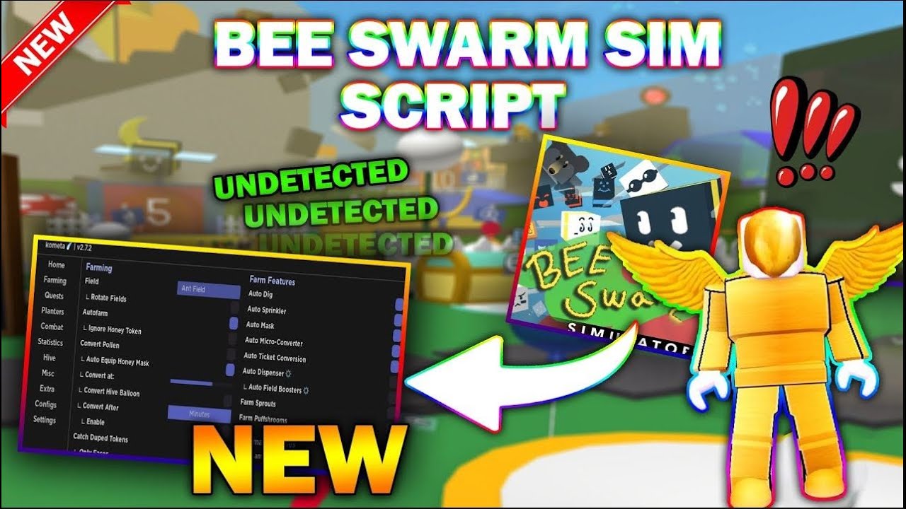 *NEW* Bee Swarm Simulator Script (PASTEBIN 2023) (AUTOFARM ALL, AUTO ...