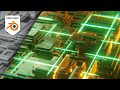 Abstract Animation Loop using Geometry Nodes & Eevee (Blender Tutorial)