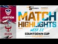 @WashingtonJustice vs @atlantareign | Countdown Cup Qualifiers Highlights | Week 22 Day 3