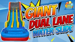 Double Lane Water Slide | Fun for Kids Party | Inflatable Rentals for Parties | South Carolina