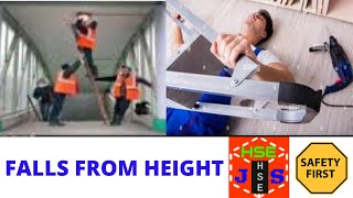 Falls from Height | Ladder Safety | Common Workplace falls accidents #safetyfirstlife bright side