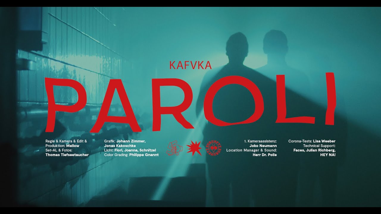 Kafvka Paroli Official Video Youtube