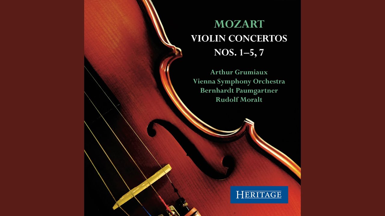 Violin Concerto No. 1 In B-Flat Major, K. 207: I. Allegro Moderato ...