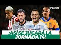 ¡Para no perderse! La Jornada 14 arrojará chispas en dos duelos y con la lucha por Liguilla I TUDN