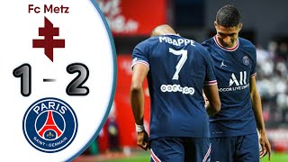Metz vs Paris Saint Germain 1 - 2 Achraf Hakimi Full Highlight Goal|FRANCE - LIGUE 1|Extended&Result