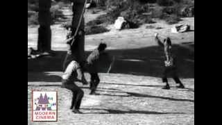 ANNAMITTAKAI --- PURATCHI THALAIVAR M G R FIGHT SCENE ---- SILAMBU FIGHT -----