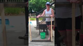 EASY method for landscape rock cleaning