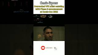 #Meme_Overworked VFX artist watching MCU Phase 5 announcement at Comic-Con 2022 | Marvel Phase 5 & 6