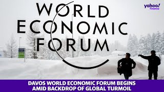 Davos World Economic Forum begins amid backdrop of global turmoil