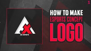 How To Create A Gaming Logo  | make a gaming logo for your youtube channel | In 5 minutes 😵