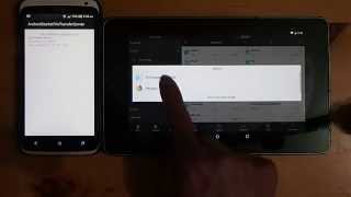 Transfer image between Android devices, via Socket
