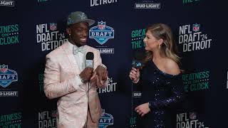 Terrion Arnold 1-on-1 with Dannie Rogers | 2024 NFL Draft