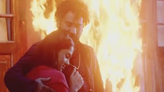 Santhosh Burn Outs His Painting - Apsaras Tamil Movie Scene