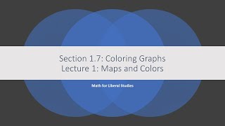 Math for Liberal Studies - Lecture 1.7.1 Maps and Colors
