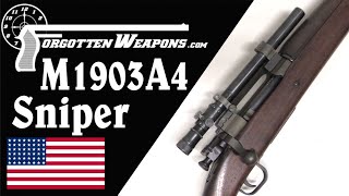 M1903A4: America's WW2 Sniper Rifle