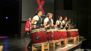 Japanese Drummers: Kokyo Taiko at TEDxYouth @Lincoln