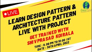 Design Pattern & Software Architecture Pattern Training with Project