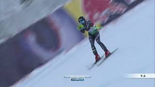 The magical run of FLORIAN SCHIEDER (ITA) at Kitz DOWNHILL, january 20th 2023=second place!