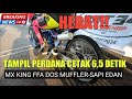 HEBAT!!! TAMPIL PERDANA MX KING FFA DOS MUFFLER-SAPI EDAN RAIH PODIUM 6,5 DETIK