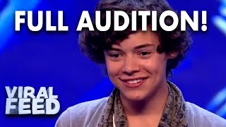 Harry Styles' FULL X Factor UK Audition! | VIRAL FEED