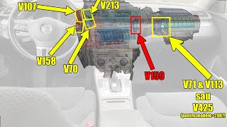 TUTORIAL: Demontare Servomotor V159 VW Passat B6 3C in 16 pasi (nu baga caldura la picioare pasager)