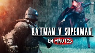 BATMAN VS SUPERMAN (Dawn of Justice) RESUMEN EN 25 MINUTOS