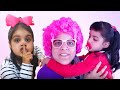 KatyCutie Ashu playing with Mom and Anshini Stories for Children