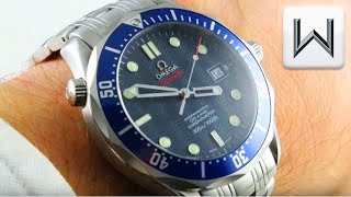 Omega Seamaster Diver 300m "James Bond" Seamaster Professional (2220.80.00) Luxury Watch Review