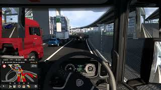 【ETS2】プロジェクトジャパン1.52バージョンMAPでまったり配送【大阪➡東京】間【事務用紙18ｔ】配送完了【大型トラックシュミレーター】雇われ運転手で配送