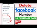 How to Remove Phone Number from Facebook Account 2025 | New Update